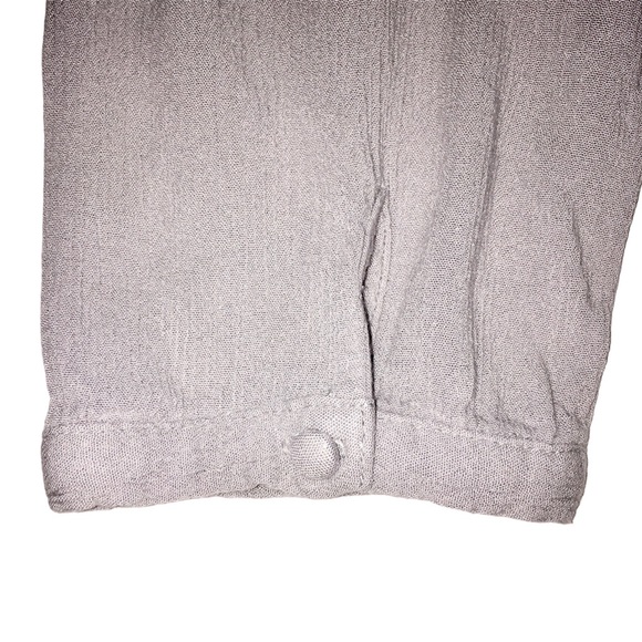 Aztec Beaded & Embroidered Peasant Boho Top Country Blue Gray Maurices Medium - Picture 6 of 15